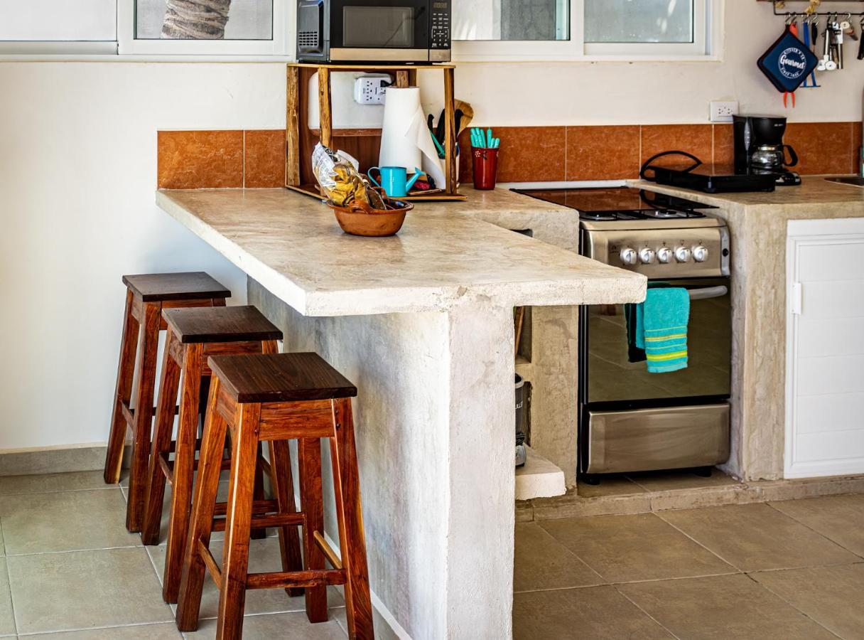 Oceanfront Casita Coral Apartment Chelem Bagian luar foto
